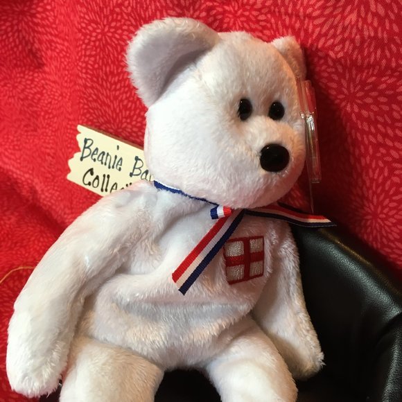 TY Beanie Babies ENGLAND UK Exclusive RARE 👀✨ - Picture 5 of 11